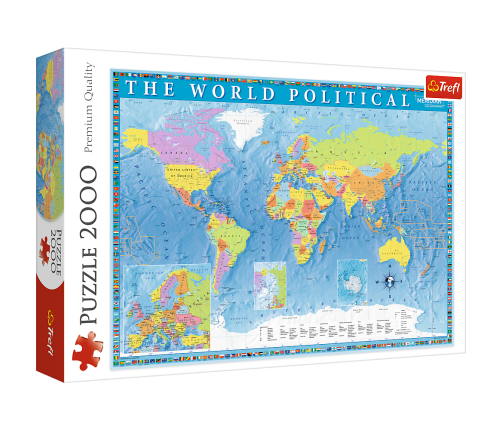 Puzzle - 2000 - Political Map of the World - 27099