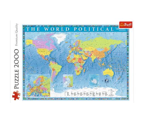 Puzzle - 2000 - Political Map of the World - 27099