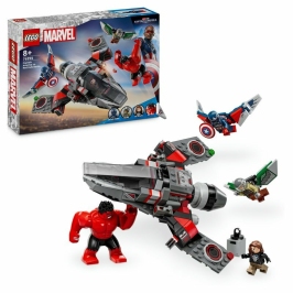 LEGO 76292 SUPER HEROES Captain America vs. Red Hulk - Battle