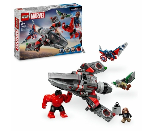 LEGO 76292 SUPER HEROES Captain America vs. Red Hulk - Battle