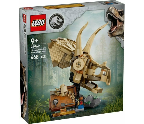 LEGO 76969 JURASSIC WORLD Dinosaur Skeletons: Triceratops Skull