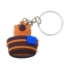 Capybara Keychain Pendant With Turtle Camera In Bathtub Circle Mix