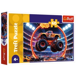 Puzzle 60 - Monster truck Trefl 17404 Puzzle 60 - Monster truck Trefl 17404