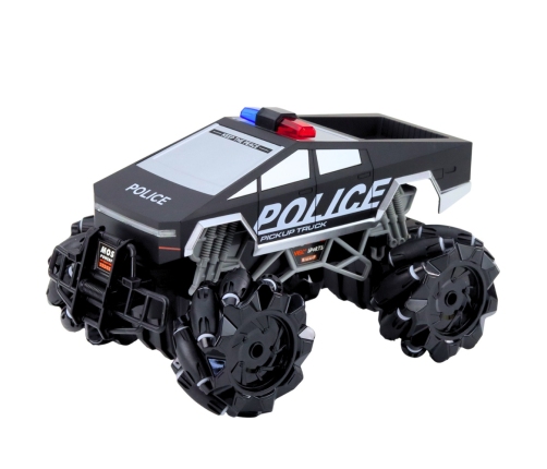 Off-road Vehicle Pick Up Truck Police Remote Controlled RC Lights Smoke 1:16