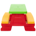 Dorex Children's Garden Table and Bench Set Red