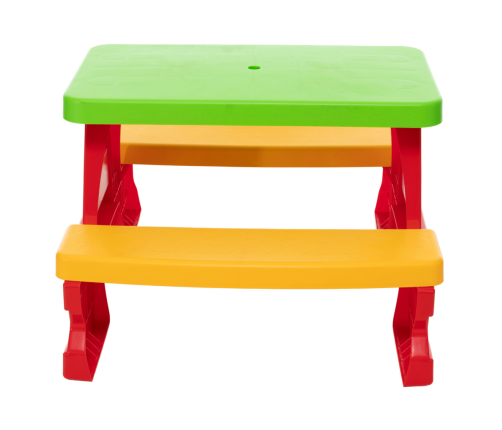 Dorex Children's Garden Table and Bench Set Red
