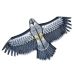 Eagle Bird-Shaped Kite with Rope Handle 150 x 70cm