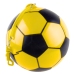 Rubber Soccer Ball Spring Holder Yellow 22cm