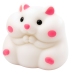 Soft Hamster Sensory Anti-Stress Squishy White 5cm