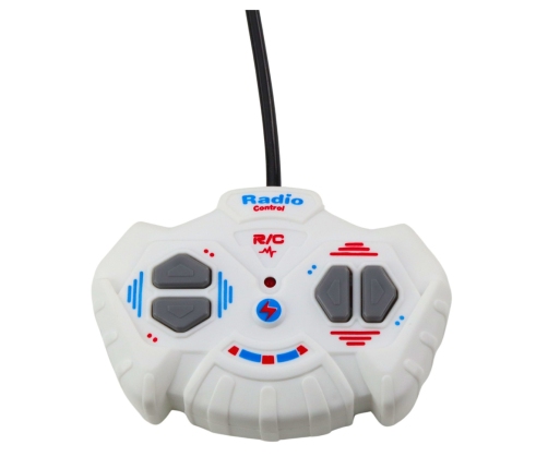 Remote Controlled Construction Excavator RC Lights White 1:30