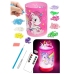 Creative Kit Unicorn in a Jar Diamonds Night Lamp Remote Control DIY