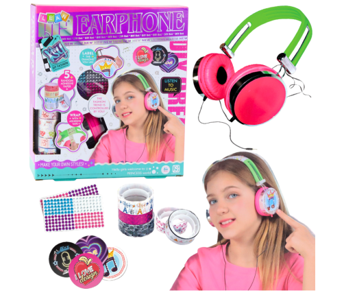 DIY Wired Earphones Creative Kit for Decorating