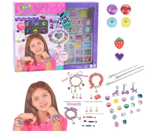 Creative Kit for Making DIY Bracelets Beads Pendants