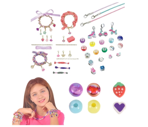 Creative Kit for Making DIY Bracelets Beads Pendants