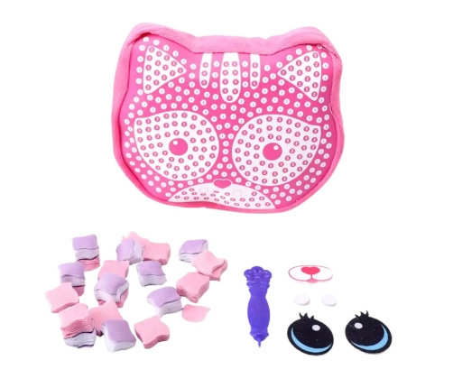 Creative Sewing Kit Kitten Pillow Mascot DIY Embroidery