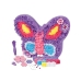 DIY Creative Kit Sewing Pillow Butterfly Embroidery Purple