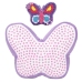 DIY Creative Kit Sewing Pillow Butterfly Embroidery Purple