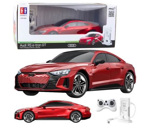 Audi RS E-tron GT Remote Controlled RC Car Red 1:14