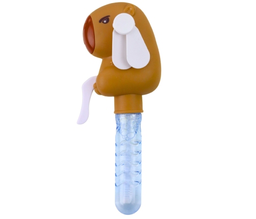 Capybara Soap Bubbles Pinwheel 2 in 1 Wand 3 Eyes For Bubbles 19cm Mix