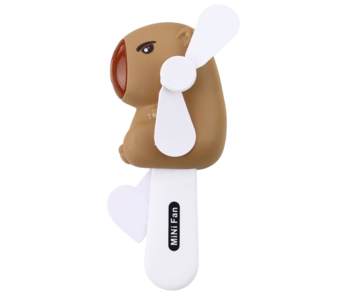 Capybara Hand Fan for Children 14.5cm Mix