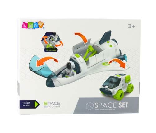 Spaceship Cosmonaut Figures Space Vehicle Lights Sounds