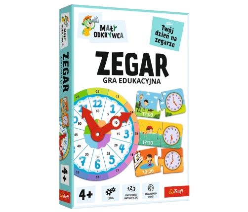 Game - Clock / Little Explorer Trefl 02809