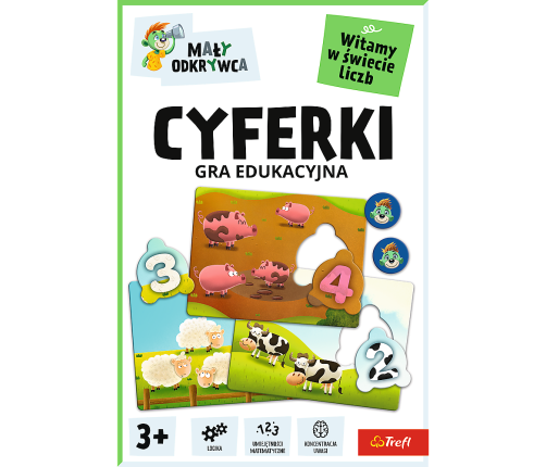 GAME - Little Explorer Numbers Trefl 02810