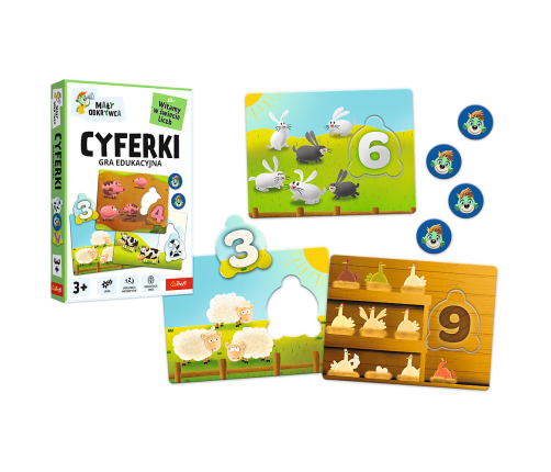 GAME - Little Explorer Numbers Trefl 02810