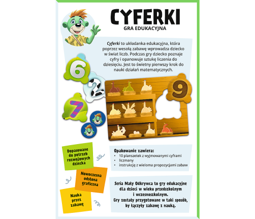 GAME - Little Explorer Numbers Trefl 02810