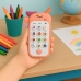 Children's Educational Phone Lights Sounds Melodies Pink