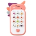 Children's Educational Phone Lights Sounds Melodies Pink