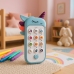Children's Educational Phone Lights Sounds Melodies Blue