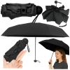Folding Pocket Umbrella with UV Protection UPF 50+ Black Case 90 cm
