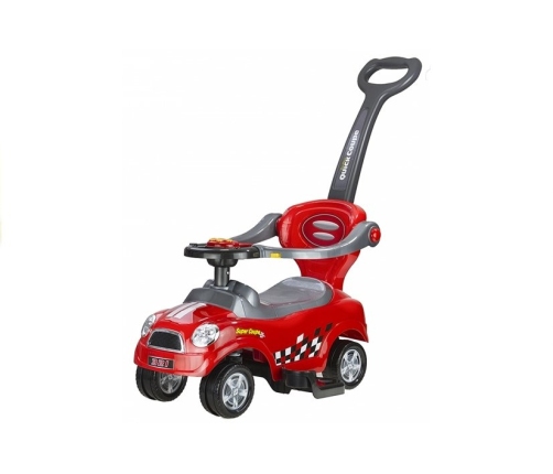 Машина каталка с ручкой Coupe Red