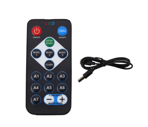 Projector Ball Night Lamp Colorful LED Lights 360° Remote Control