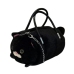 Plush Cat-Shaped Handbag with Chain Handles, Black