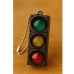 Flashing Educational Traffic Light Keychain
