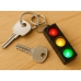 Flashing Educational Traffic Light Keychain