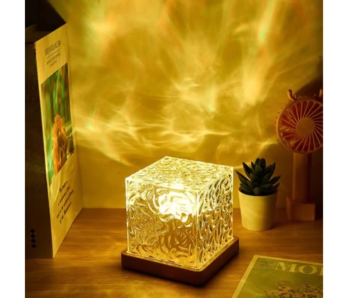 LED Night Light Projector Aurora RGB Waves 16 Colors Remote Control