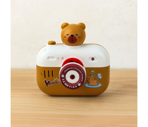 Capybara Interactive Camera Light Projector Sounds Lanyard