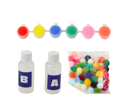 Creative Kit for Creating DIY Gel Figures Capybara 18 pcs.