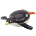 Floating Penguin Wind-Up Bath Water Toy Gray 14.5 cm