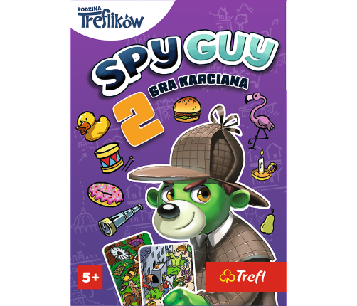GAME - Spy Guy Card Game 2 of Trefl 02817