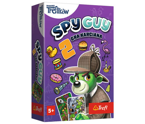 GAME - Spy Guy Card Game 2 of Trefl 02817