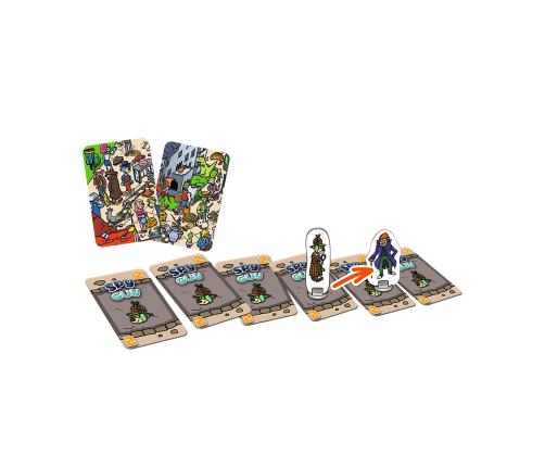 GAME - Spy Guy Card Game 2 of Trefl 02817