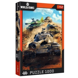 Puzzle - 1000 - World of Tanks: Tanks in Battle Trefl 10943