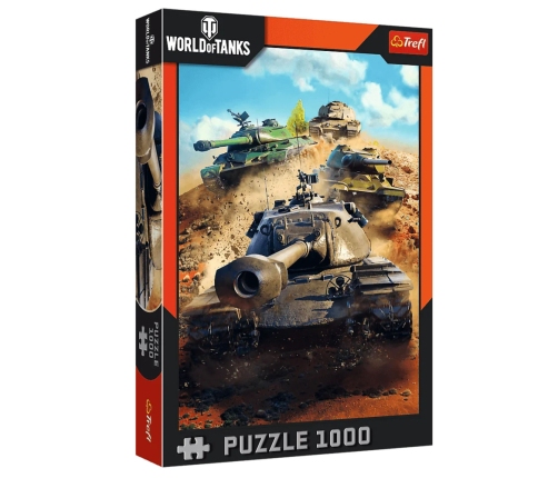 Puzzle - 1000 - World of Tanks: Tanks in Battle Trefl 10943
