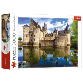 Puzzle - 3000 - Castle of Sully-sur-Loire, France Trefl 33075 Puzzle - 3000 - Castle of Sully-sur-Loire, France Trefl 33075