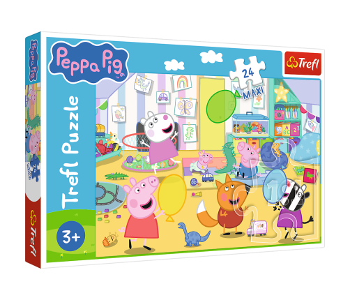 Puzzle 24 Maxi – Beautiful Peppa – Peppa Pig Trefl 14367