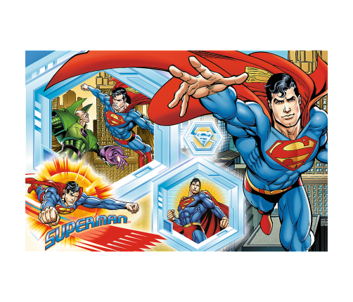 Puzzle 300 – Indestructible Superman – Warner Superman Trefl 23032